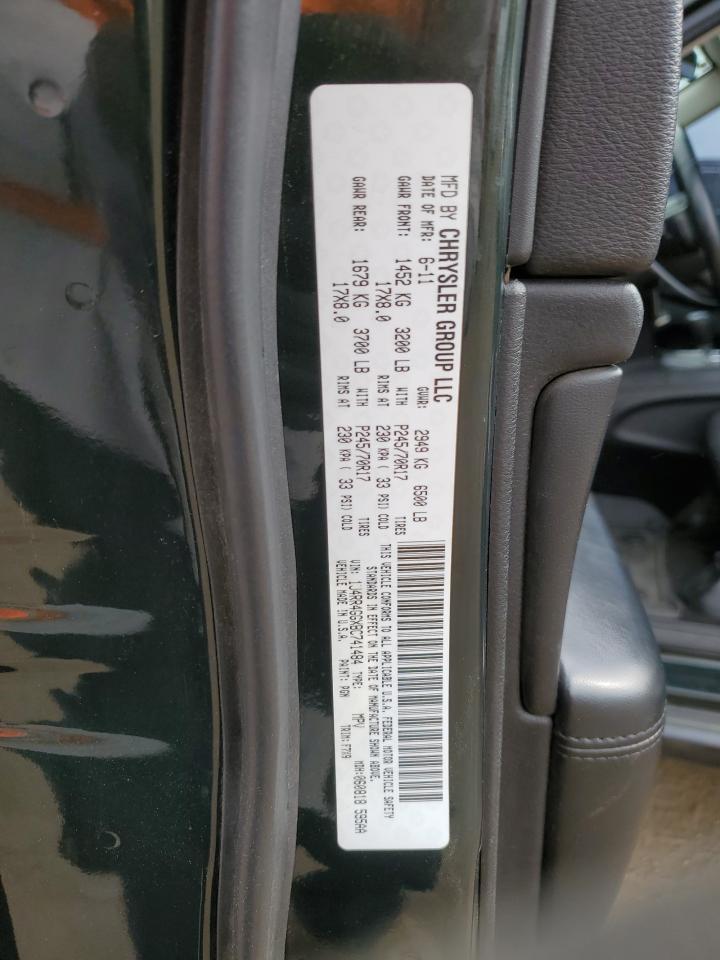 1J4RR4GGXBC741484 2011 Jeep Grand Cherokee Laredo