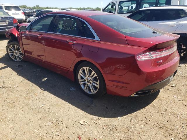 Vin: 3ln6l2g9xer801524, lot: 79170554, lincoln mkz 20142
