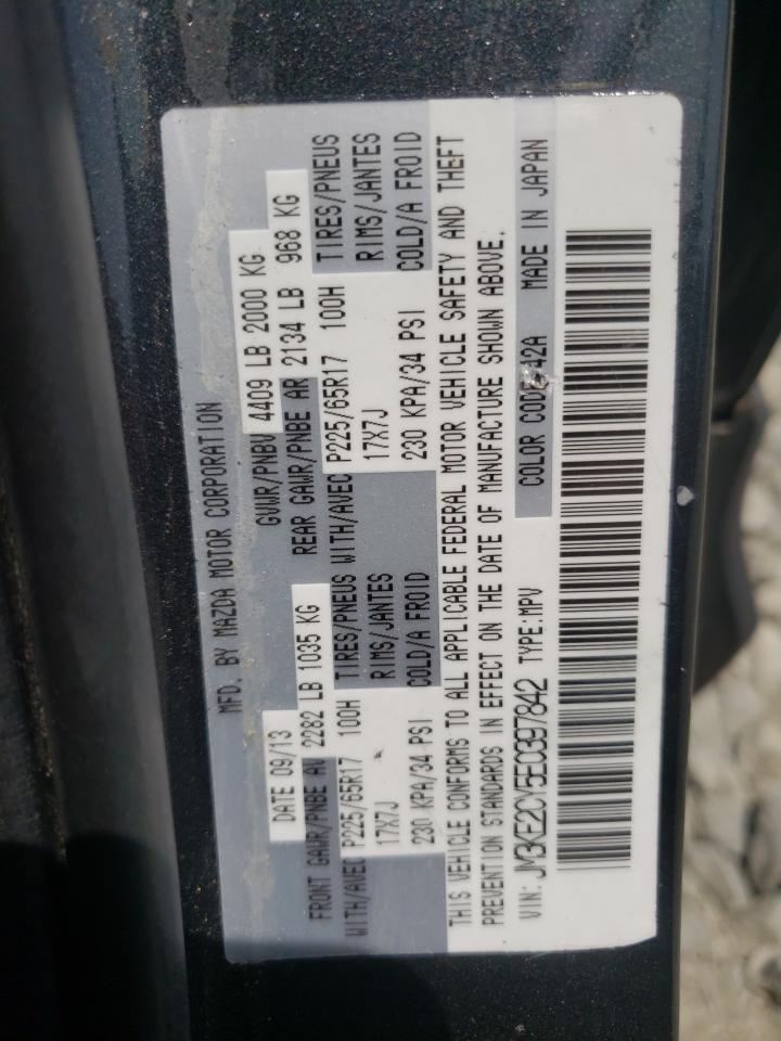 JM3KE2CY5E0397842 2014 Mazda Cx-5 Touring