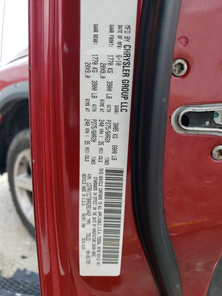 1D7RV1CT8AS261442 2010 Dodge Ram 1500
