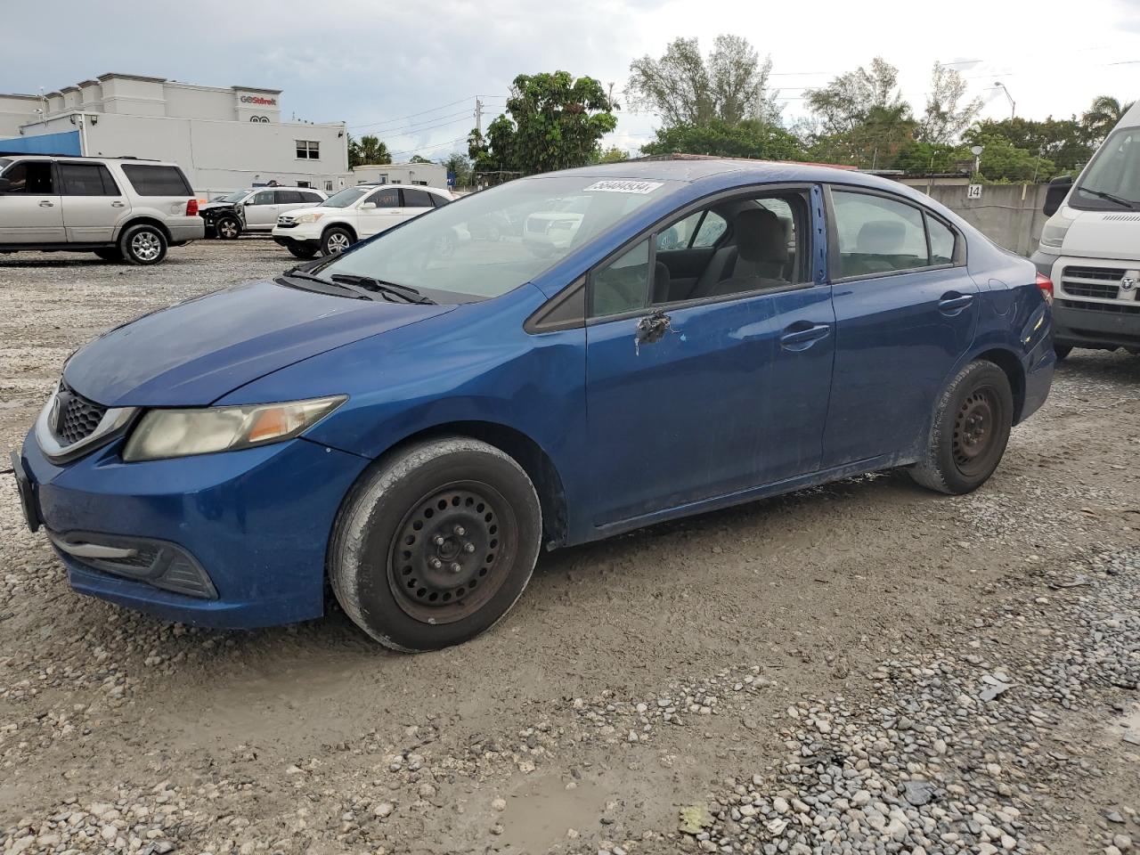 2HGFB2F5XEH553696 2014 Honda Civic Lx