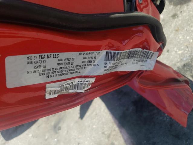 2018 DODGE CHARGER PO - 2C3CDXAT3JH225517