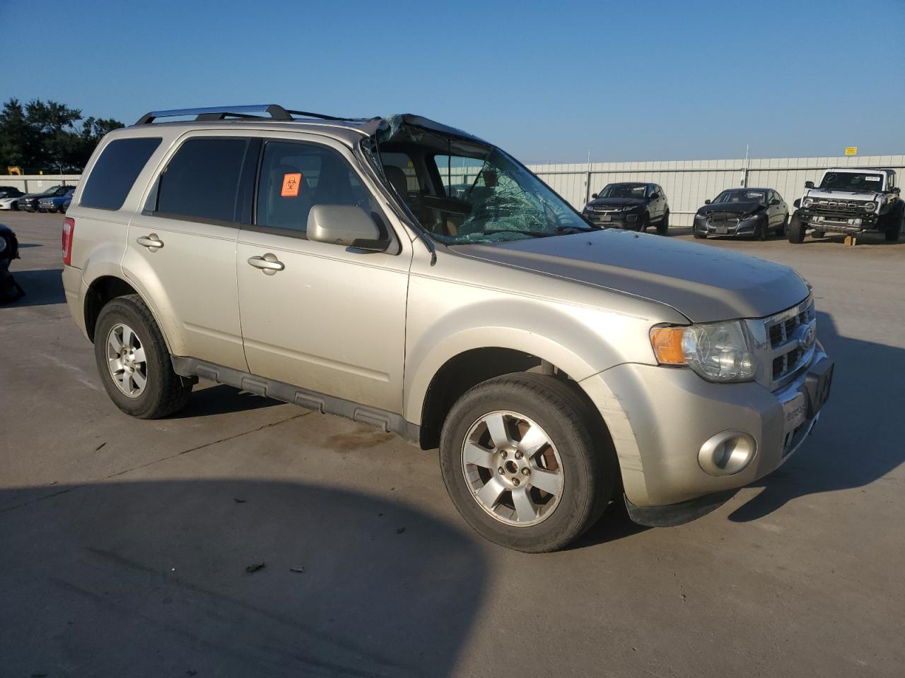 2012 Ford Escape Limited vin: 1FMCU0E76CKA82926