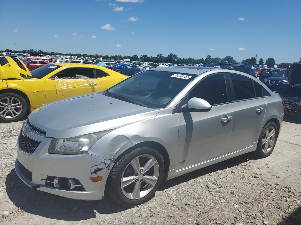 2014 Chevrolet Cruze Lt vin: 1G1PE5SB4E7272179