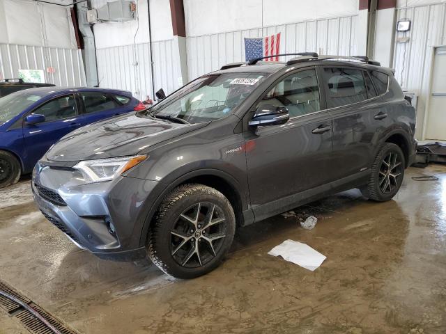 2018 Toyota Rav4 Hv Se за продажба в Franklin, WI - Rear End