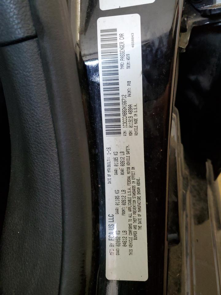 1C3CCCAB8GN166712 2016 Chrysler 200 Limited