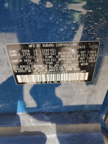 2024 SUBARU OUTBACK WI 4S4BTGUDXR3209923