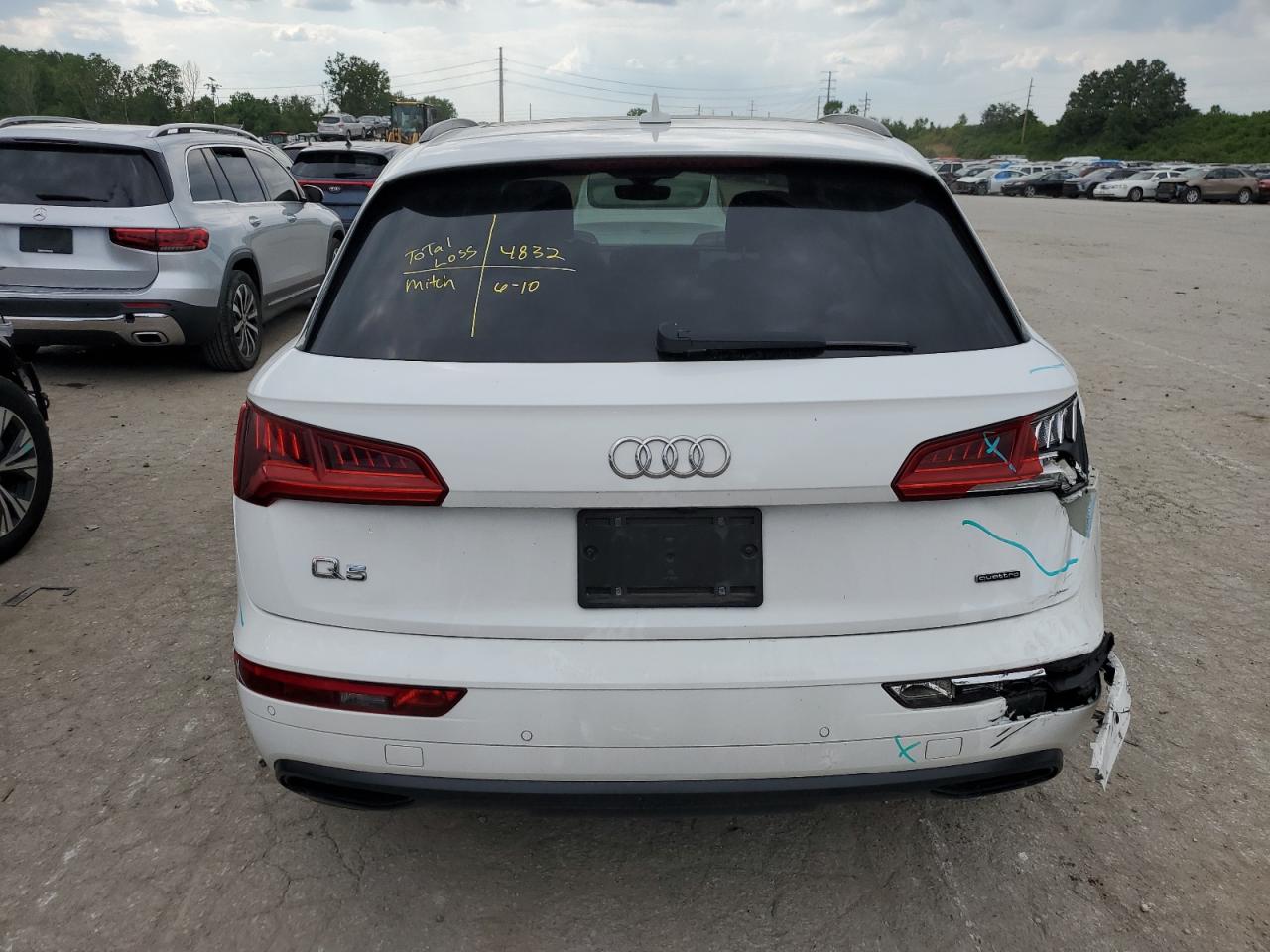 WA1ANAFY0L2111501 2020 Audi Q5 Premium