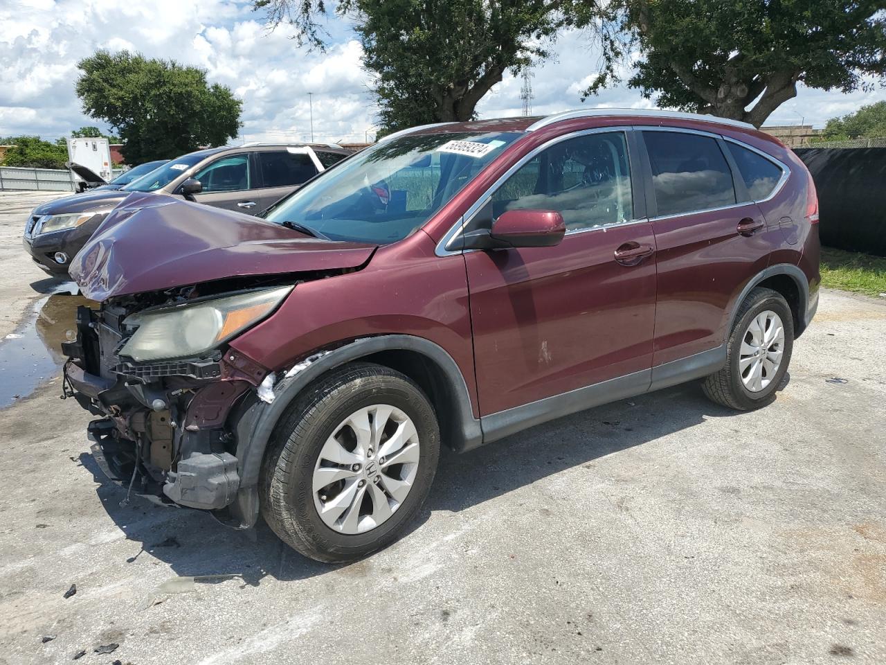 5J6RM3H7XCL044891 2012 Honda Cr-V Exl