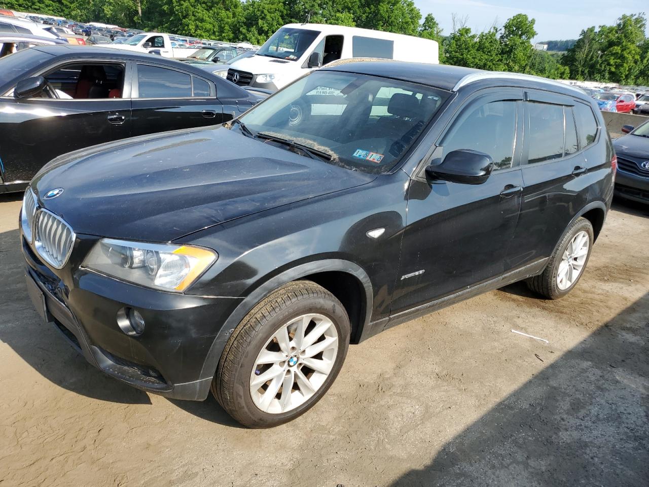 2013 BMW X3 xDrive28I vin: 5UXWX9C51D0D00445