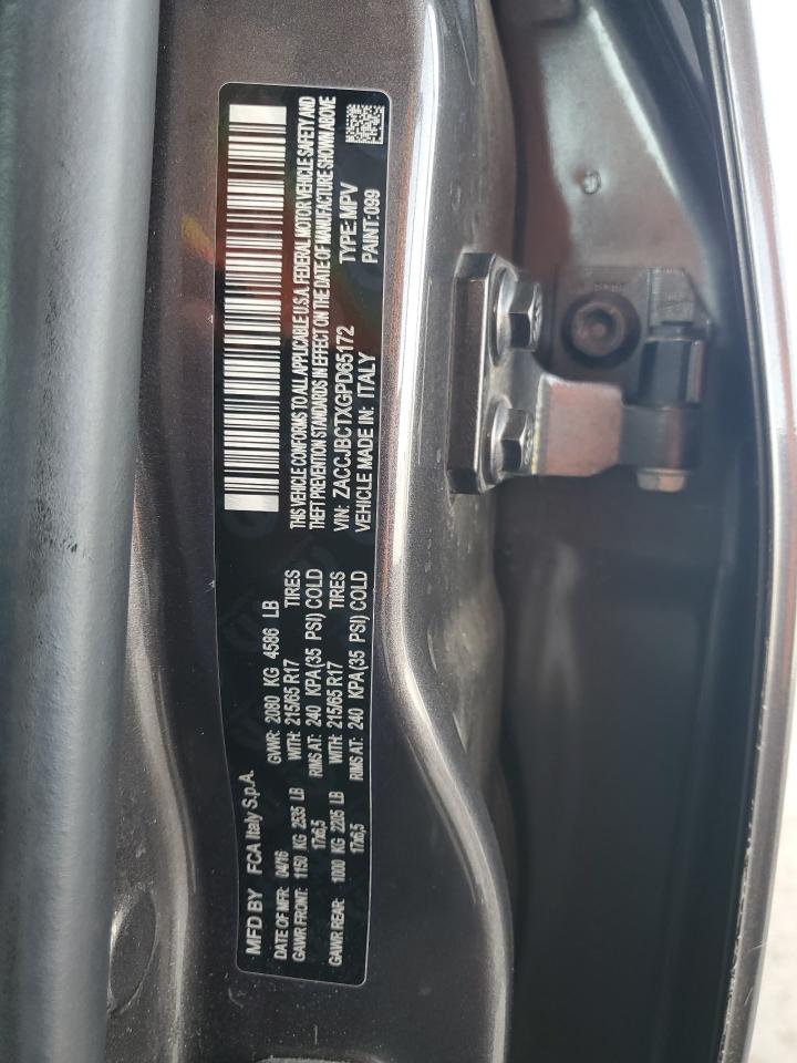 ZACCJBCTXGPD65172 2016 Jeep Renegade Trailhawk