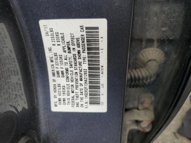 2017 HONDA ACCORD SPO - 1HGCR2F13HA213952