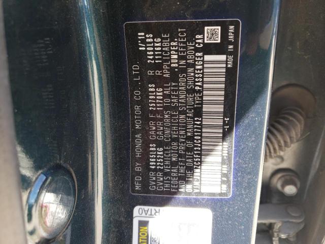 2018 Honda Clarity VIN: JHMZC5F13JC017742 Lot: 57843394