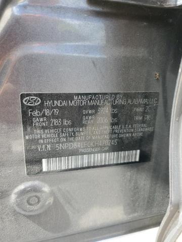 2019 Hyundai Elantra Sel VIN: 5NPD84LF0KH470245 Lot: 60464474