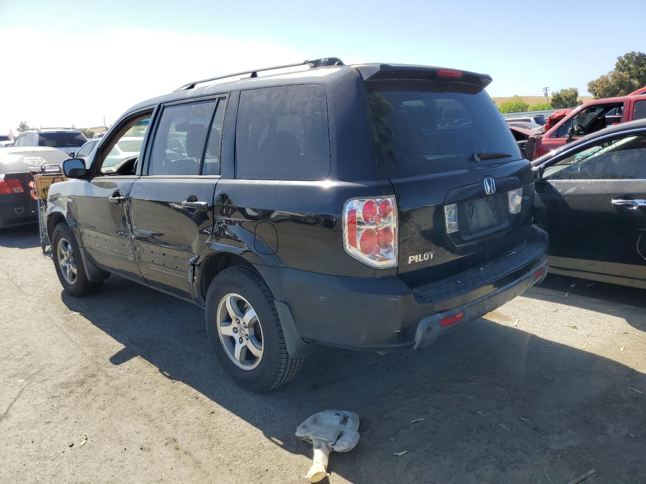 5FNYF28587B004015 2007 Honda Pilot Exl