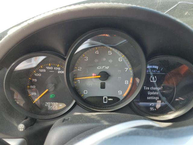 2016 PORSCHE CAYMAN GT4 - WP0AC2A82GK191916