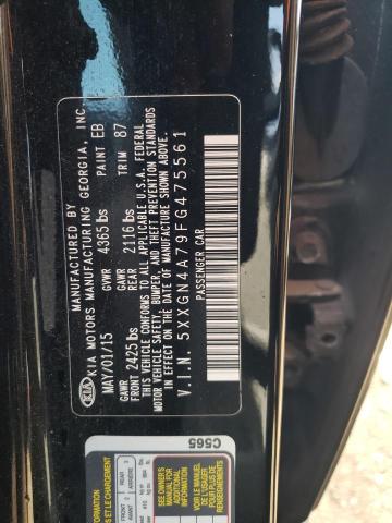 2015 Kia Optima Ex VIN: 5XXGN4A79FG475561 Lot: 57347594