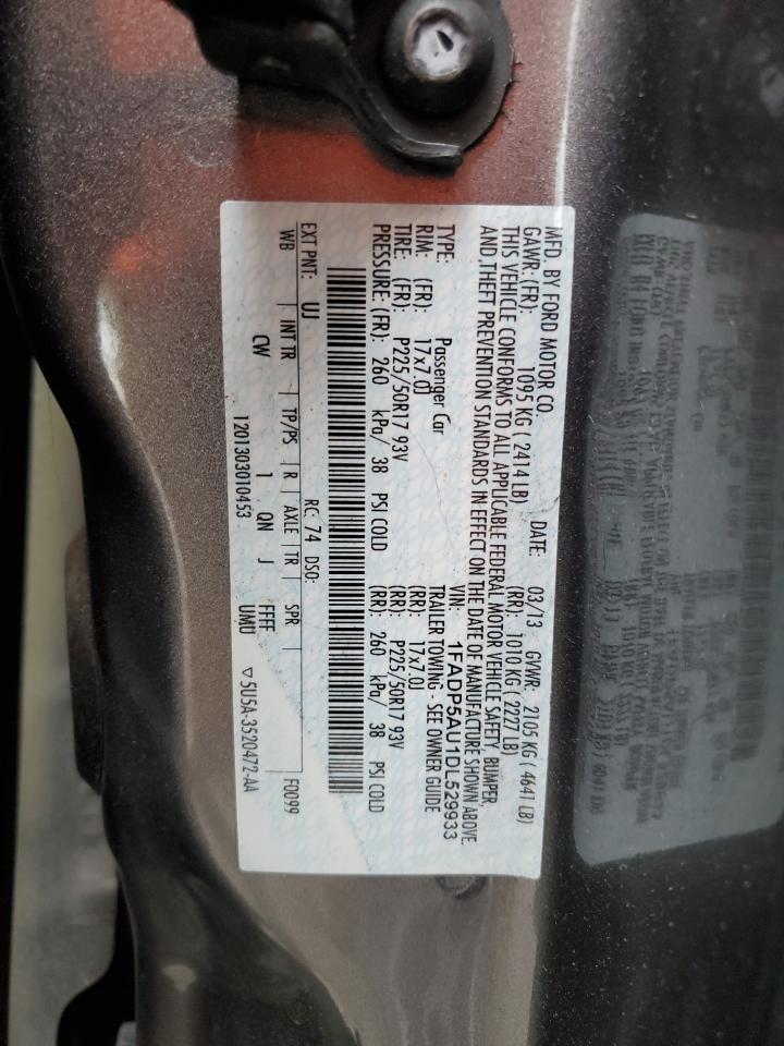 1FADP5AU1DL529933 2013 Ford C-Max Se