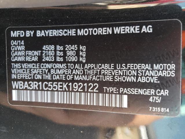 VIN WBA3R1C55EK192122 2014 BMW 4 Series, 435 I no.12