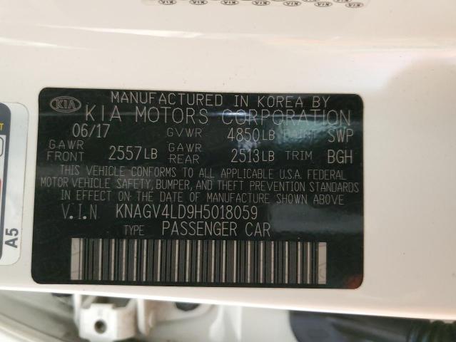 2017 KIA OPTIMA PLU KNAGV4LD9H5018059
