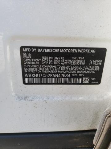 VIN WBXHU7C52K5N42684 2019 BMW X1, Sdrive28I no.14