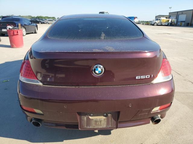 2007 BMW 650 I VIN: WBAEH13567CR52891 Lot: 59183494