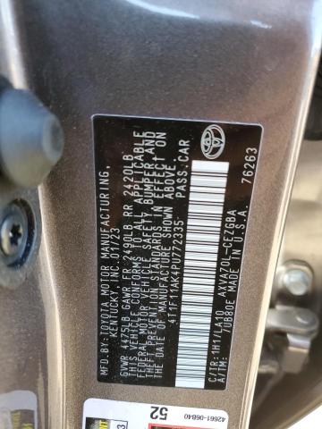 4T1F11AK4PU772335 2023 TOYOTA CAMRY - Image 12