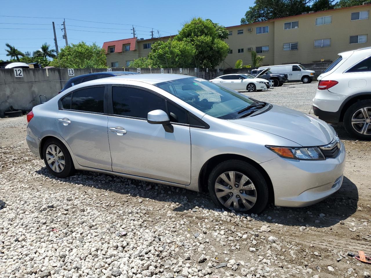 2012 Honda Civic Lx vin: 19XFB2F5XCE082415