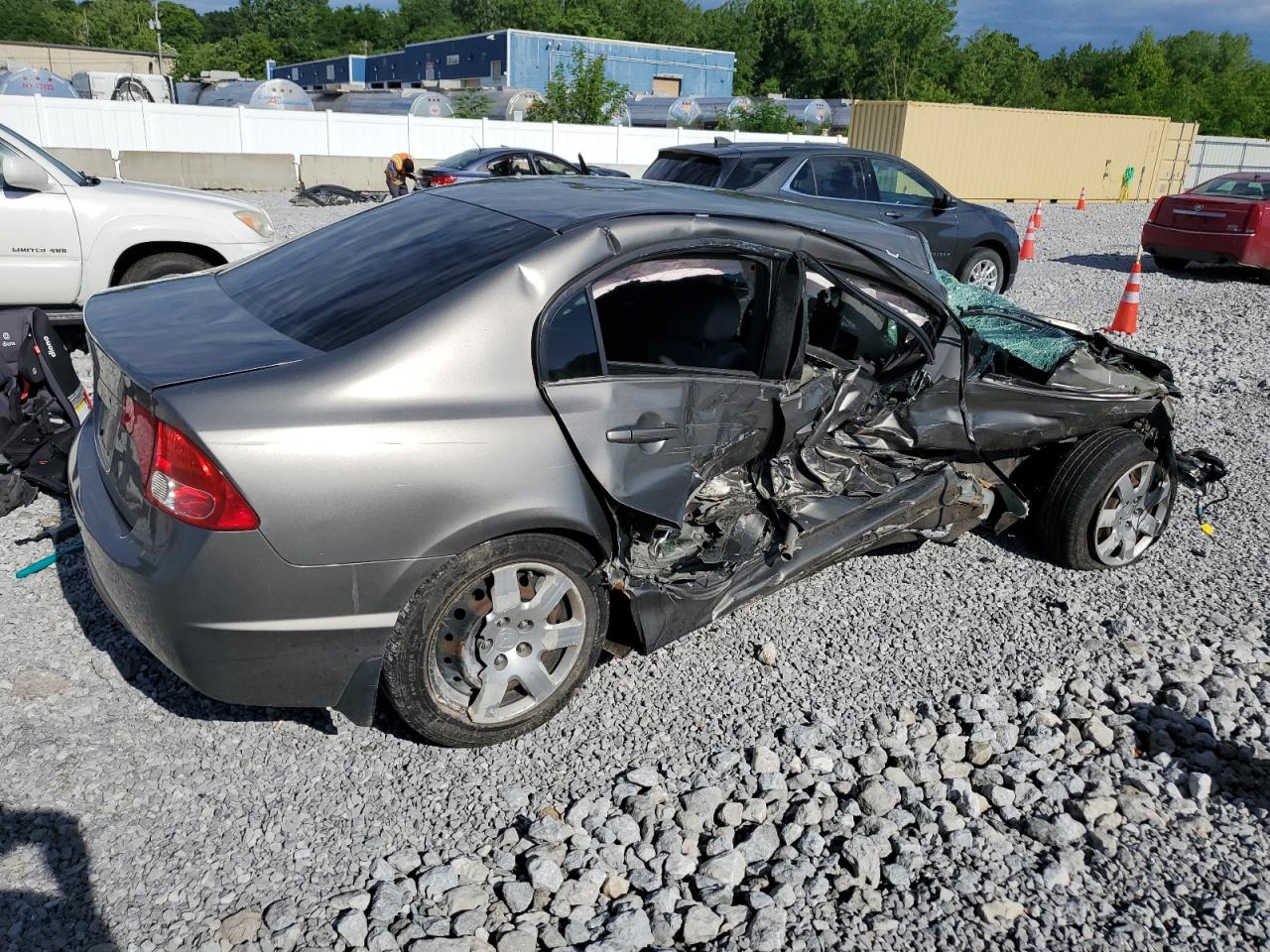 1HGFA16528L070742 2008 Honda Civic Lx