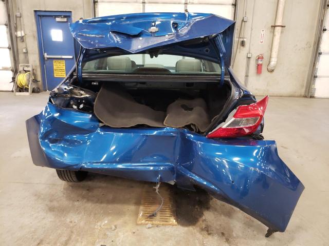 2012 Honda Civic Lx VIN: 19XFB2F54CE073449 Lot: 57504324