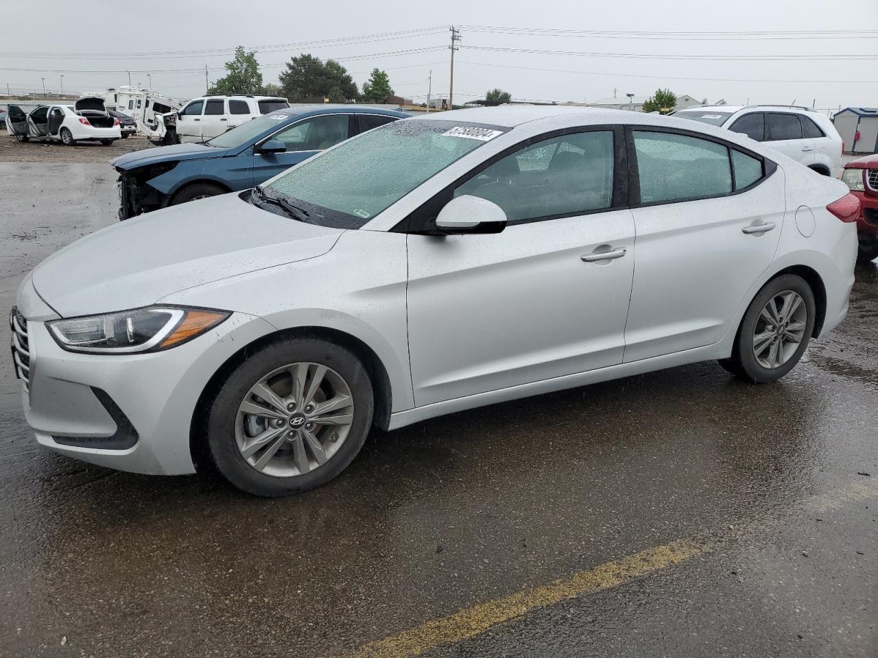 2018 Hyundai Elantra Sel vin: 5NPD84LF5JH367059