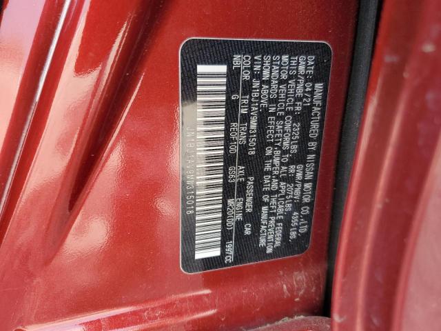 2021 NISSAN ROGUE SPOR - JN1BJ1AV9MW315018