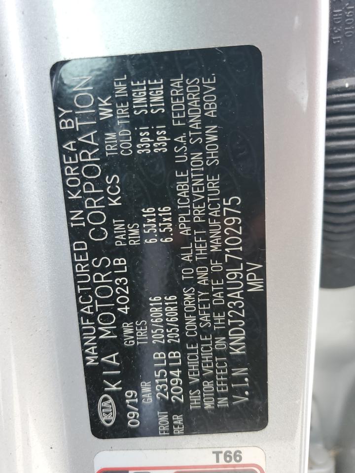 KNDJ23AU9L7102975 2020 Kia Soul Lx