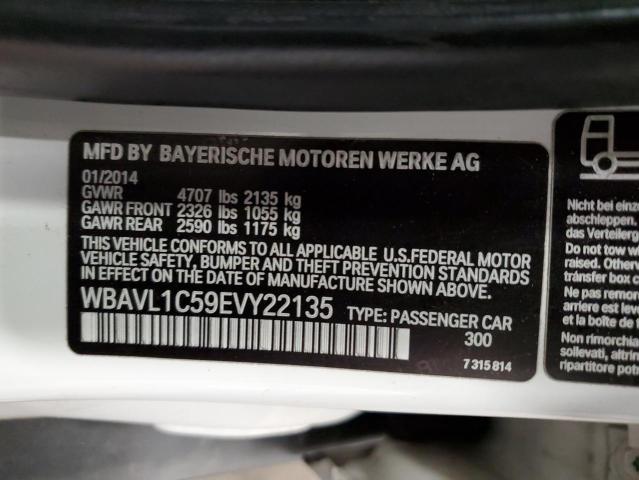 VIN WBAVL1C59EVY22135 2014 BMW X1, Xdrive28I no.12