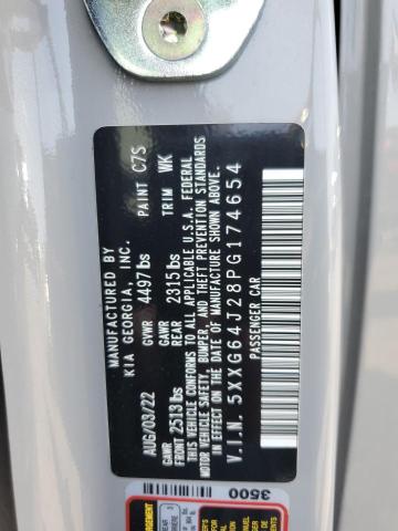 2023 Kia K5 Gt Line VIN: 5XXG64J28PG174654 Lot: 61706574