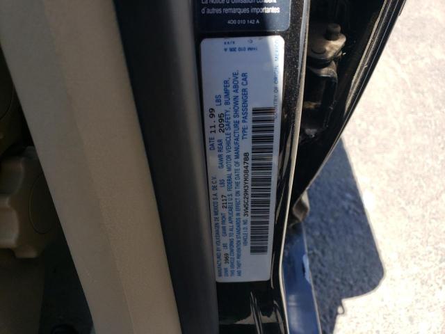 2000 Volkswagen Jetta Gls VIN: 3VWSC29M3YM084788 Lot: 60525014