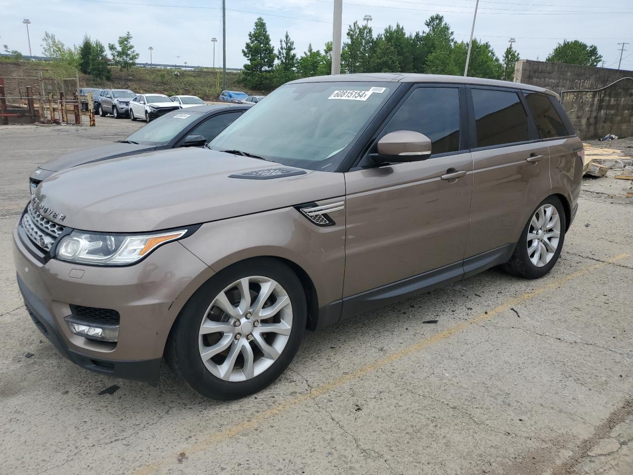 2015 Land Rover Range Rover Sport Hse vin: SALWR2VF1FA540249