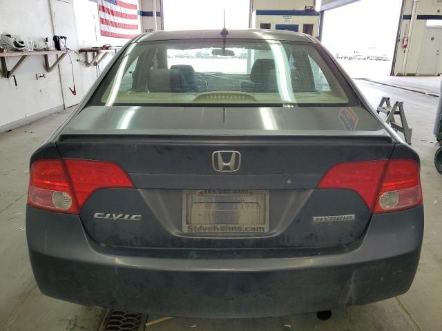 2006 Honda Civic Hybrid VIN: JHMFA36246S012844 Lot: 58876444