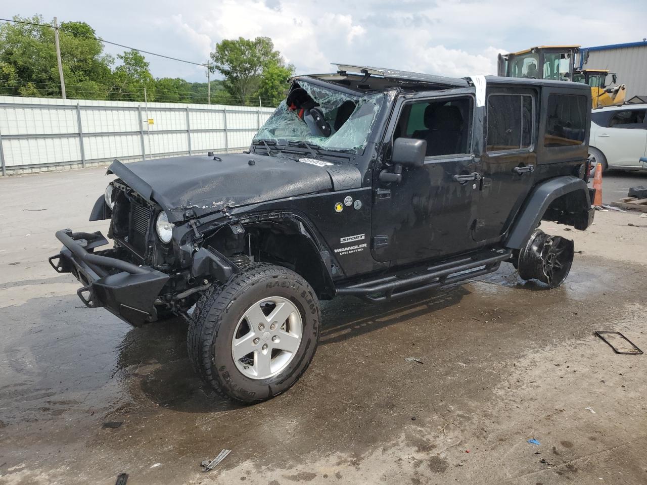 2017 Jeep Wrangler Unlimited Sport vin: 1C4BJWDG7HL573858