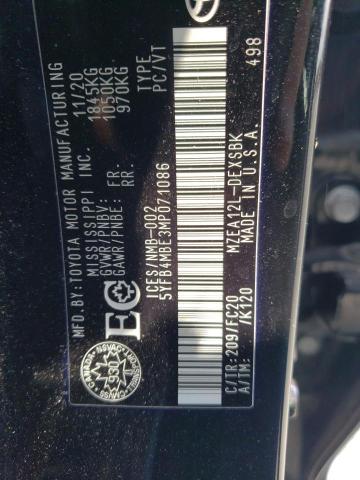 2021 TOYOTA COROLLA SE - 5YFB4MBE3MP071086