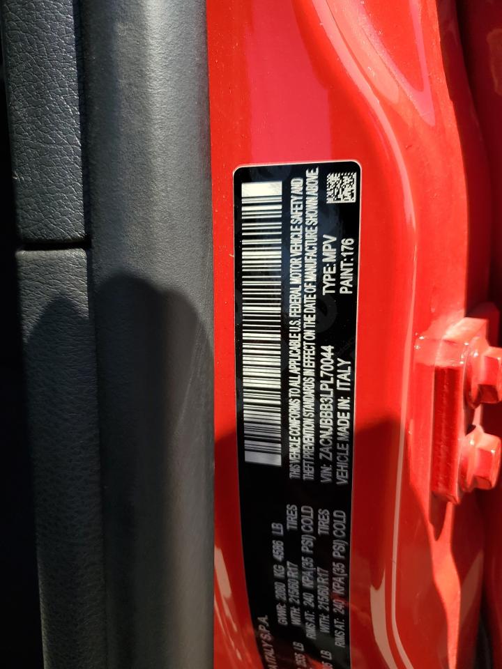 ZACNJBBB3LPL70044 2020 Jeep Renegade Latitude