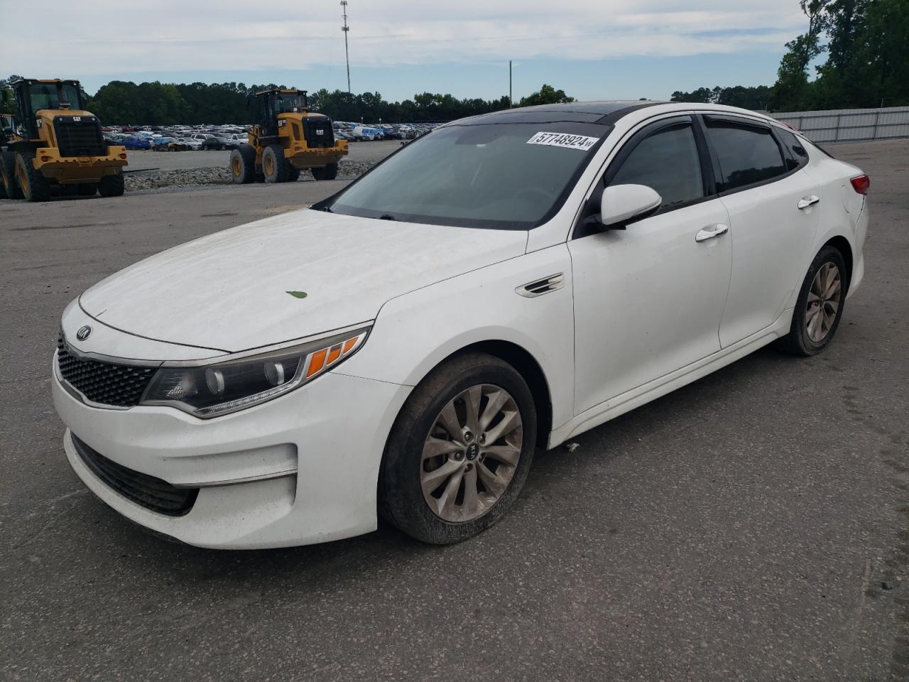 5XXGU4L38GG046619 2016 Kia Optima Ex