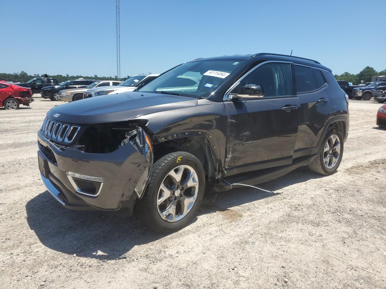 2018 Jeep Compass Limited vin: 3C4NJDCB5JT266111