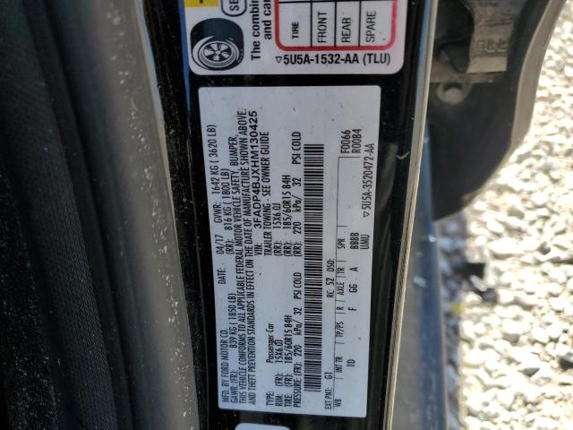 2017 FORD FIESTA SE - 3FADP4BJXHM130425