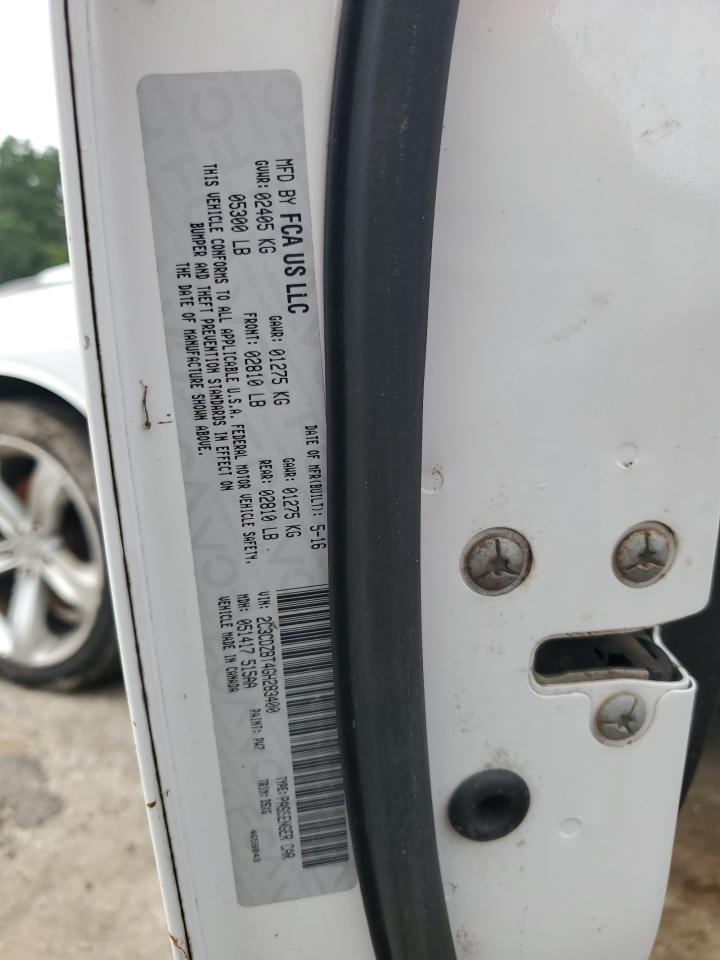 2C3CDZBT4GH283400 2016 Dodge Challenger R/T