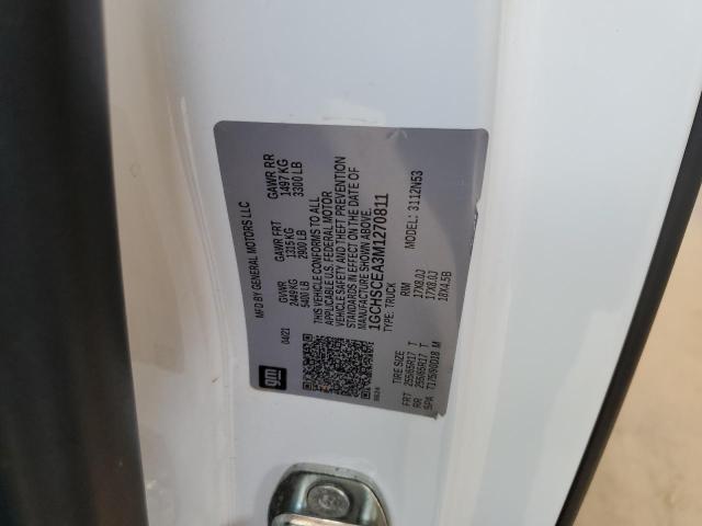 2021 Chevrolet Colorado Lt VIN: 1GCHSCEA3M1270811 Lot: 60069734