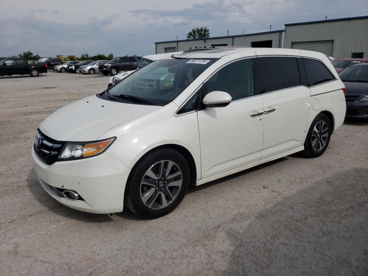 5FNRL5H9XEB035216 2014 Honda Odyssey Touring