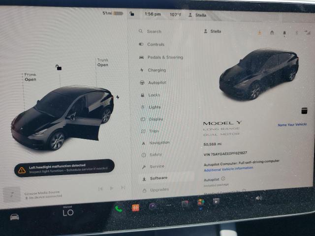 7SAYGAEE0PF621827 2023 Tesla Model Y