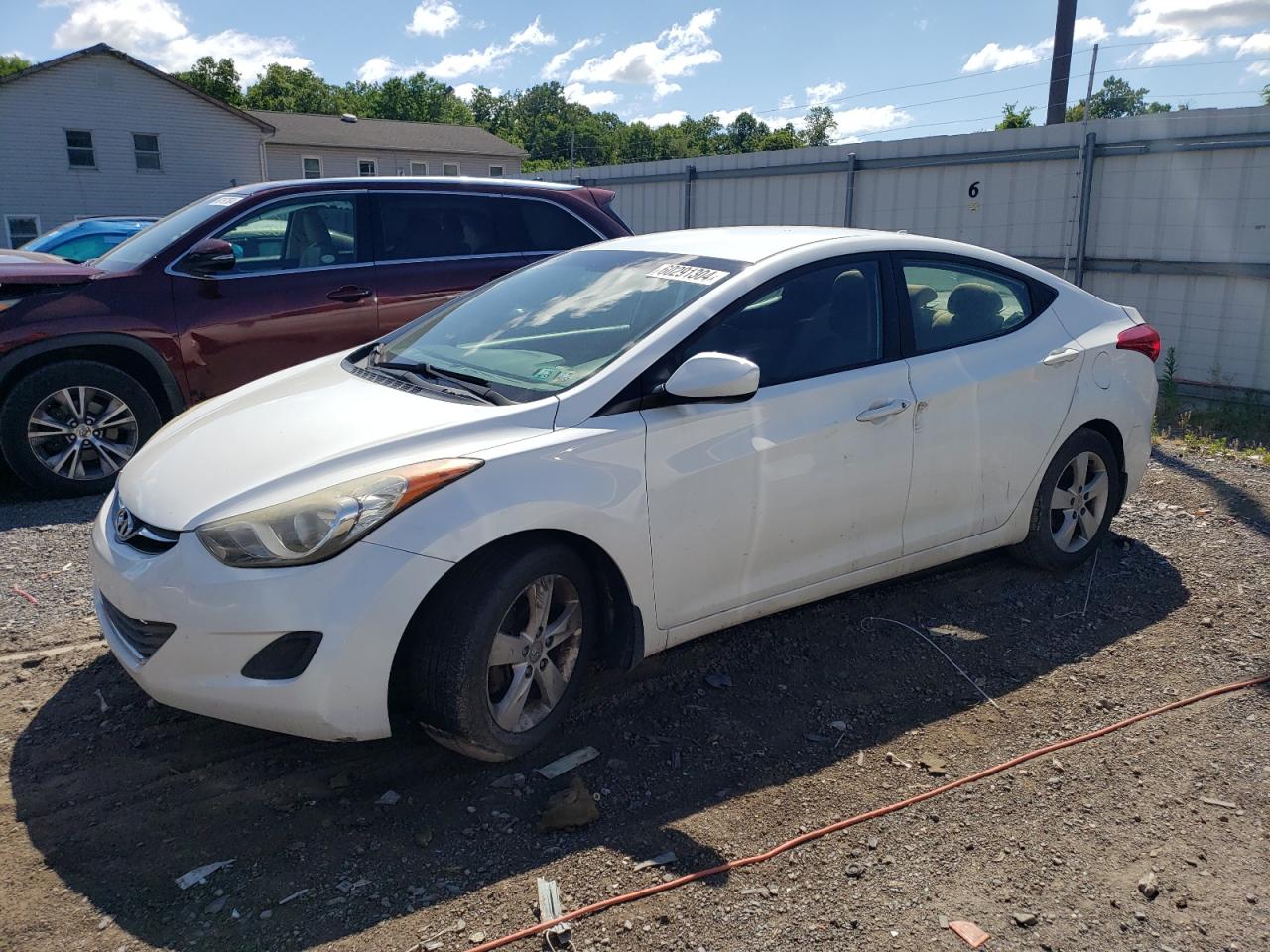 2013 Hyundai Elantra Gls vin: 5NPDH4AE7DH407737