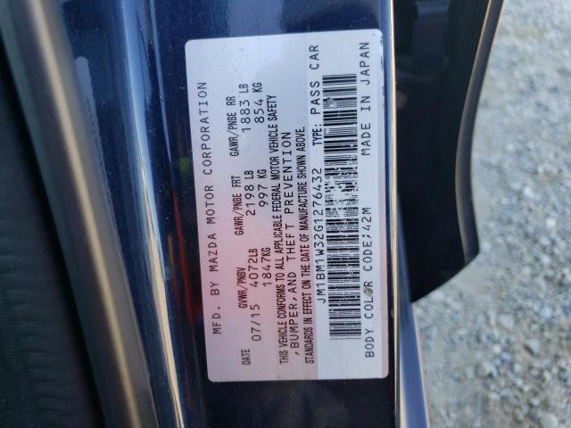 2016 Mazda 3 Touring VIN: JM1BM1W32G1276432 Lot: 59743524